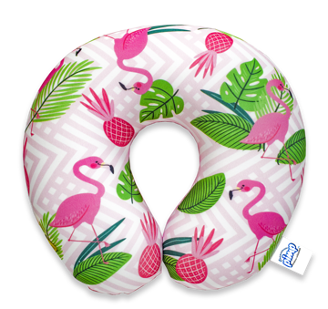 Imagen de Almohada de Cuello Flamingo Pink