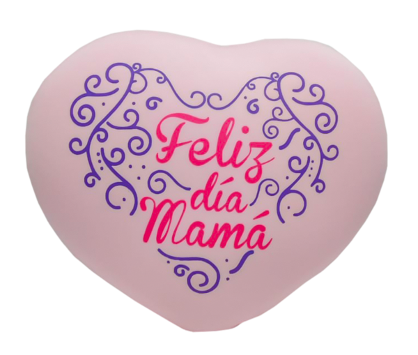 Cojín Corazón ¡Feliz Día Mami! - polipapel